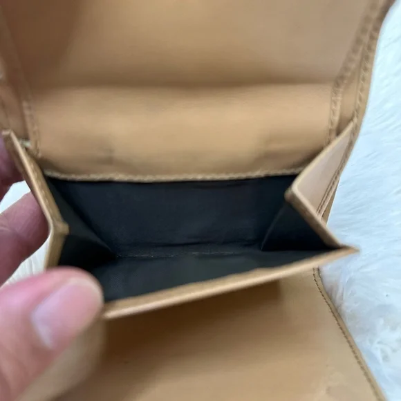 Christian Dior Trotter Canvas Leather Trifold Wallet - Picture 5 of 8